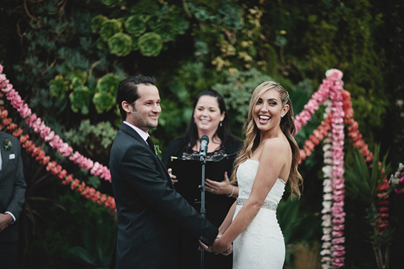Rustic, modern Smog Shoppe wedding | Photo by My Girls on Film | Read more - http://www.100layercake.com/blog/?p=71990