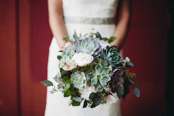 Rustic, modern Smog Shoppe wedding | Photo by My Girls on Film | Read more - http://www.100layercake.com/blog/?p=71990