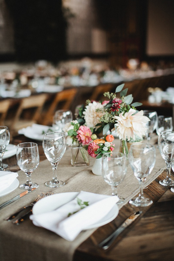 Rustic, modern Smog Shoppe wedding | Photo by My Girls on Film | Read more - http://www.100layercake.com/blog/?p=71990