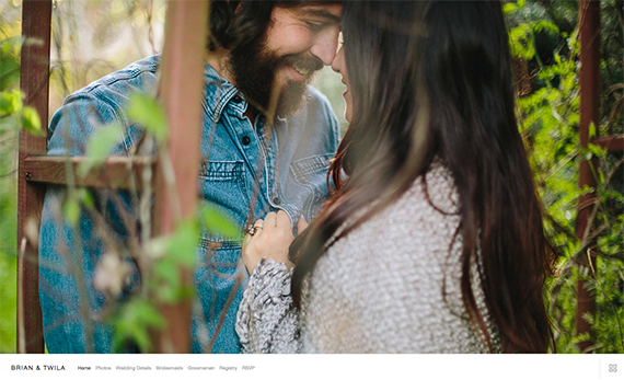 Riley & Grey luxury wedding websites