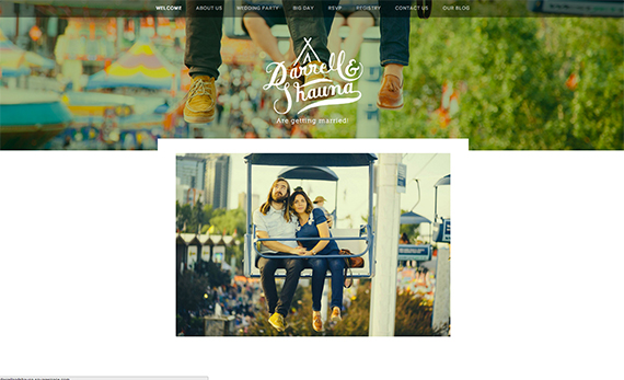 Riley & Grey luxury wedding websites