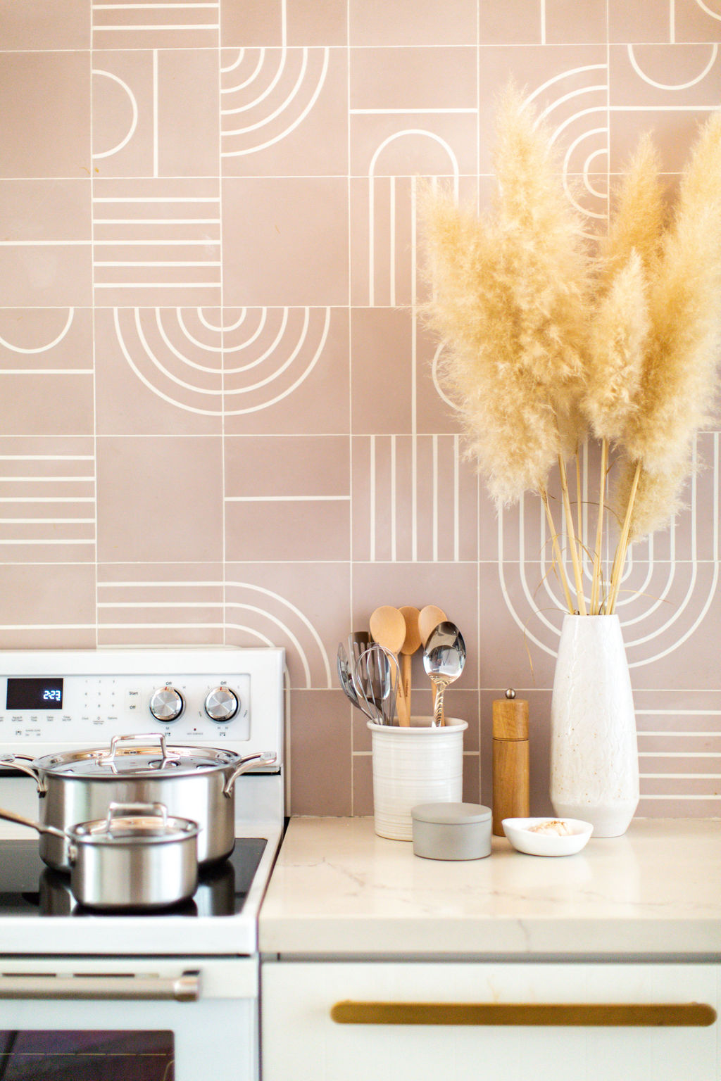Modern organized kitchen