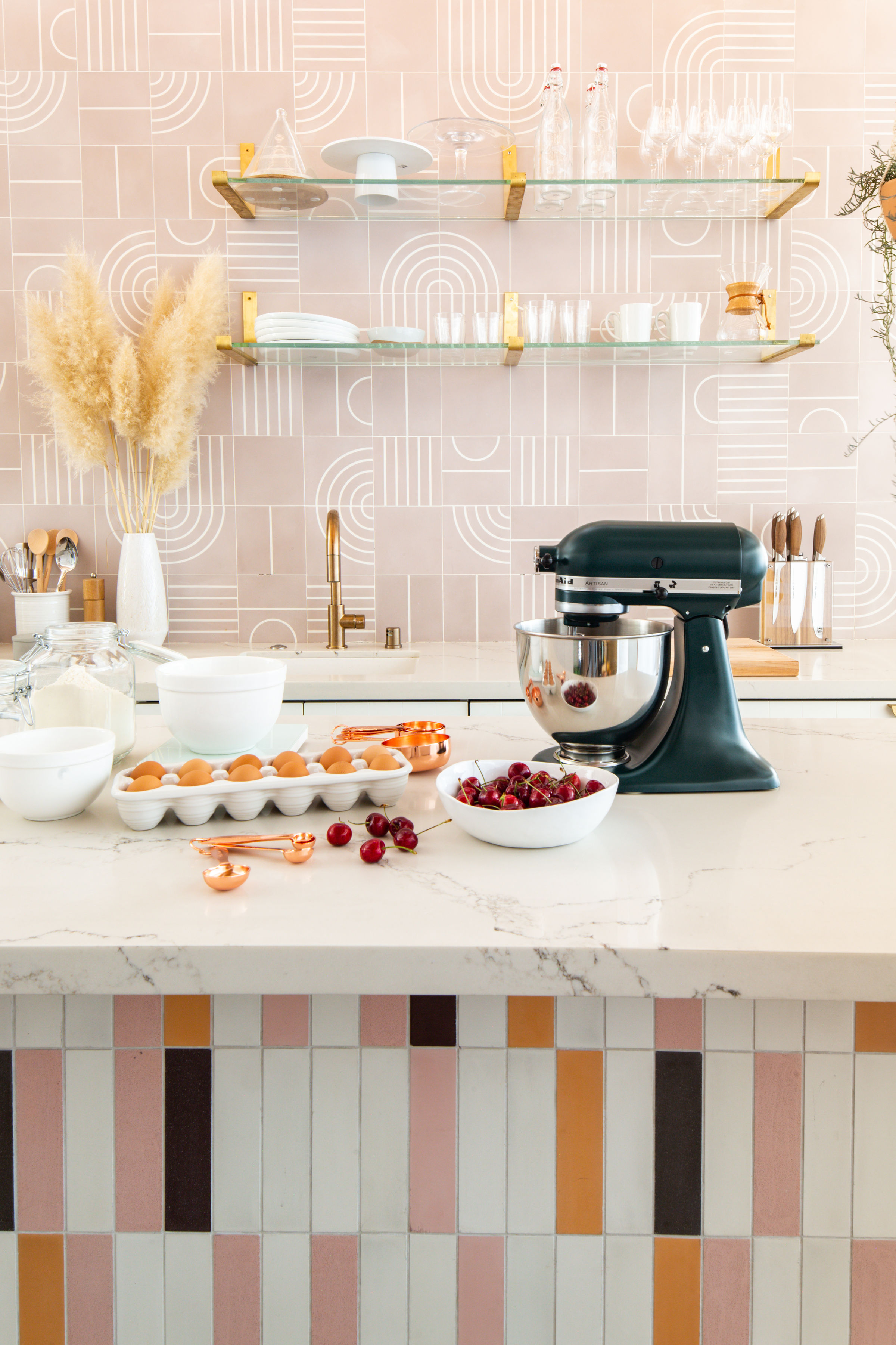 Modern organized kitchen