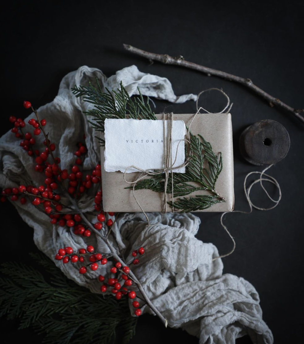 holiday gift wrap