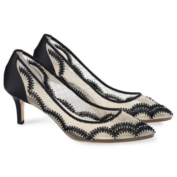 black wedding shoes
