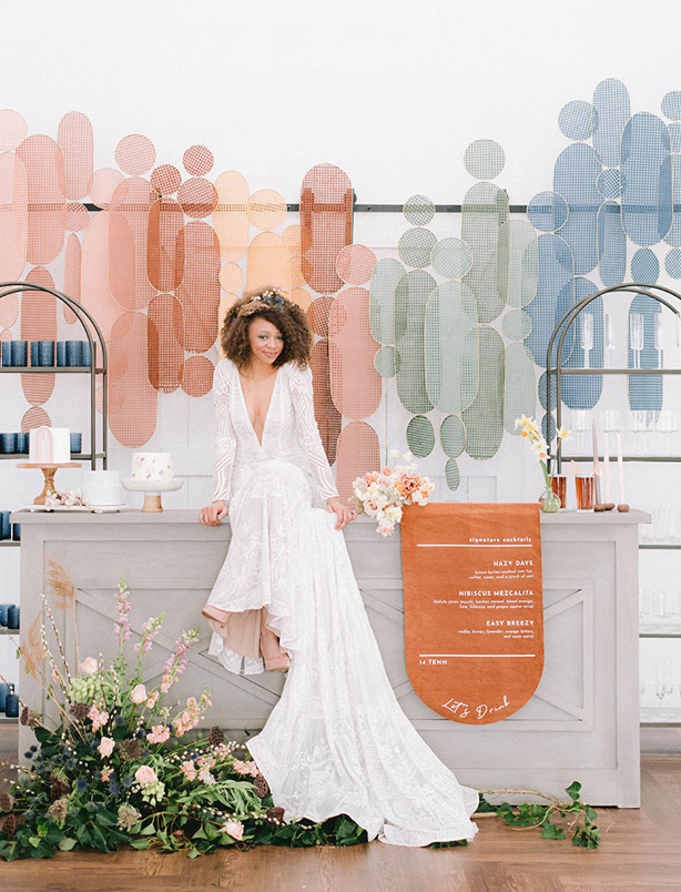 modern wedding inspiration