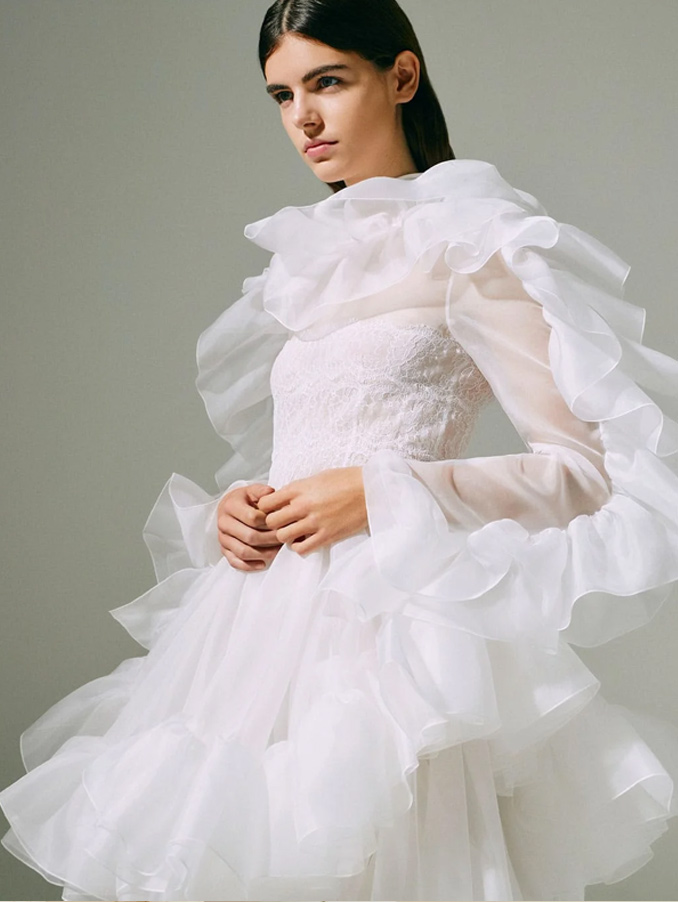 designer wedding gown