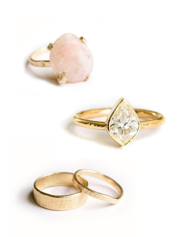 unique enagement rings