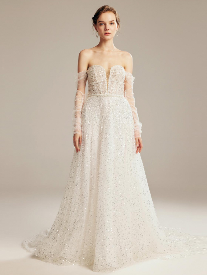 bridal gown